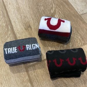 True Religion Crew Socks (3 Pairs)